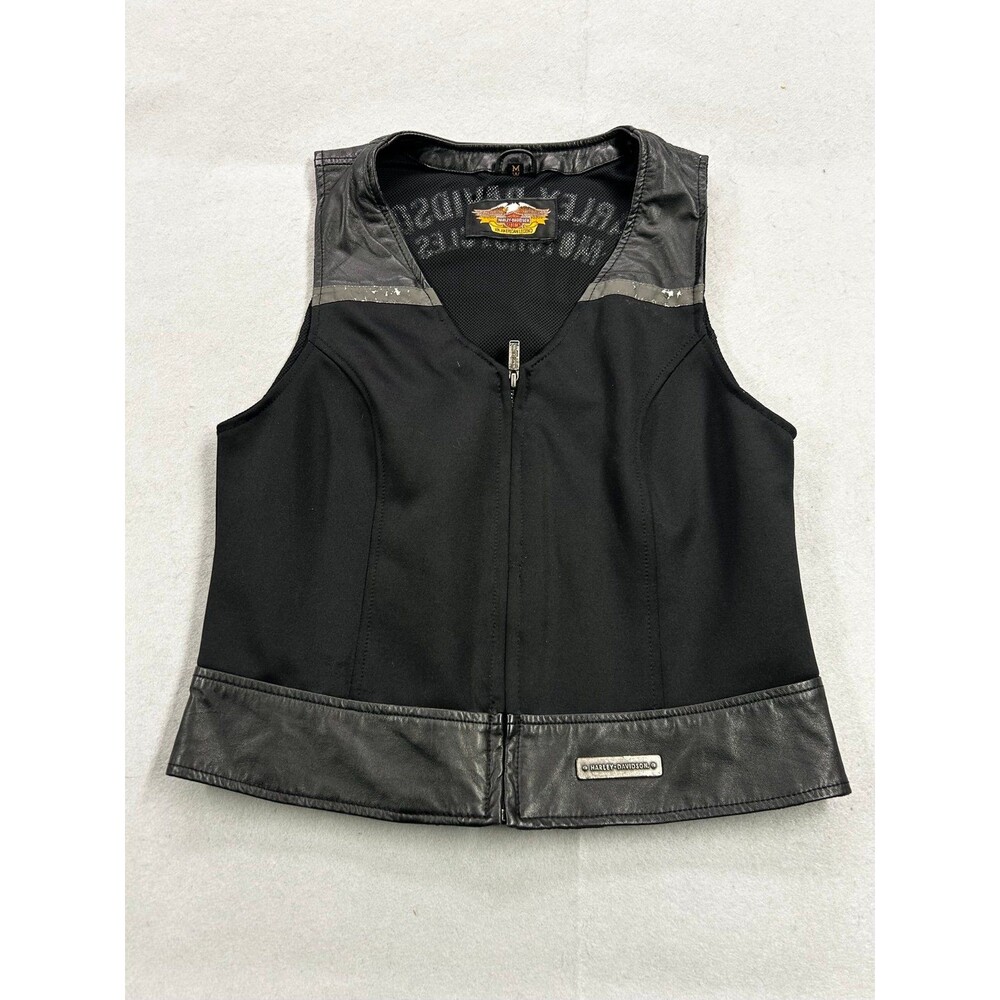 Harley Davidson Motorcycle Women’s Leather Vest